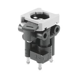 Valves with plug connector